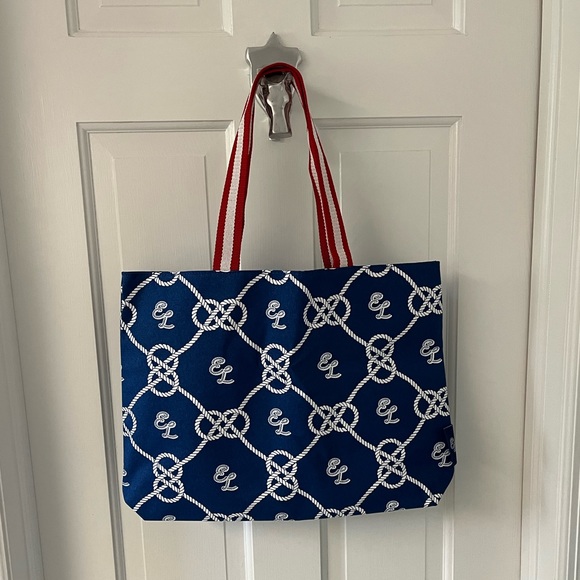 Estee Lauder Nautical Tote - Picture 1 of 7